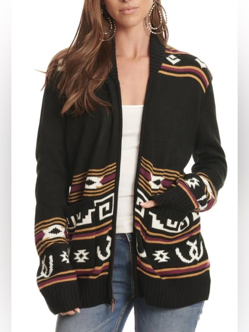 Wrangler Retro Full Zip Cardigan